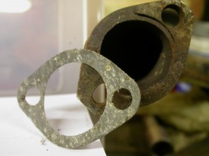 A65 carb gasket - that'll do nicely!