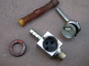 Petrol tap pieces